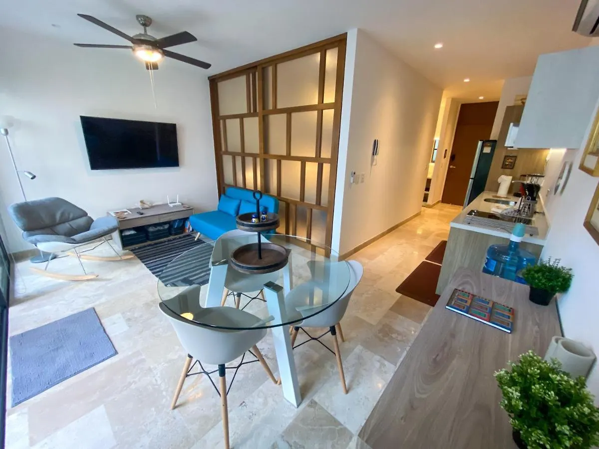 Ipana B113 Inner Court, Quiet 1 Bedroom Apt Playa del Carmen 0*,  Mexiko