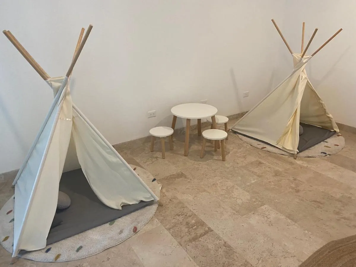 Ipana B113 Inner Court, Quiet 1 Bedroom Apt Playa del Carmen