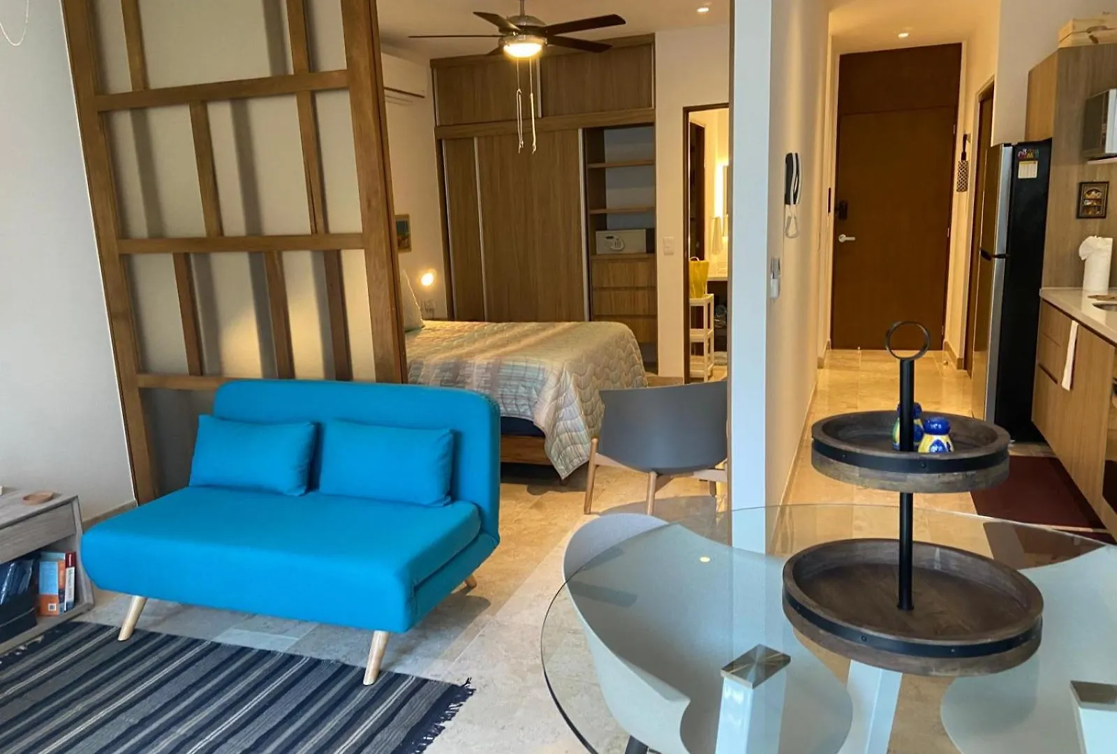 Ipana B113 Inner Court, Quiet 1 Bedroom Apt Playa del Carmen
